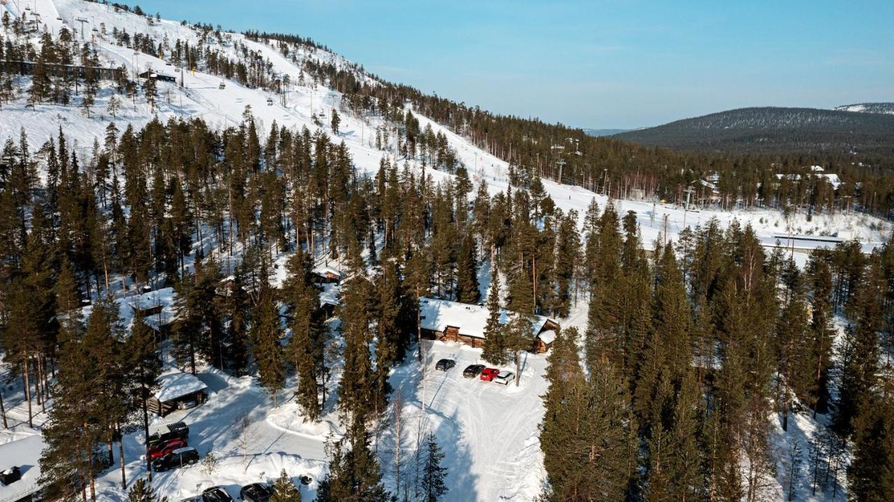 Ski-Inn Kelohuoneisto Pyhaetunturissa Pelkosenniemi المظهر الخارجي الصورة